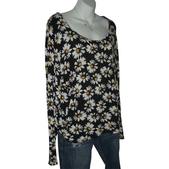 Deb Blouse Vintage 90's Daisy Grunge Cottage Indie alt egirl Boho y2k Plus Size - Picture 2 of 7